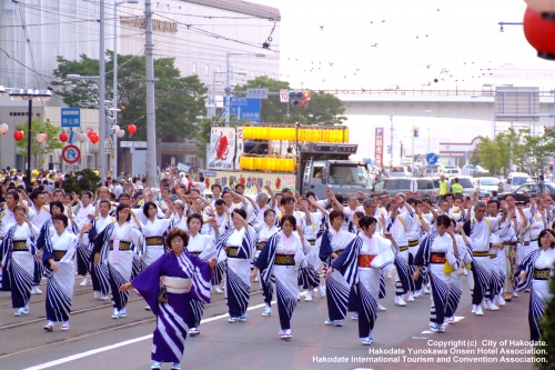 8月1日～5日は「函館港まつり」